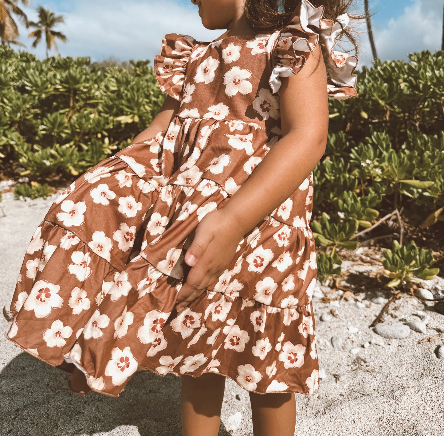 Amry Honey Dress - Hau Mocha