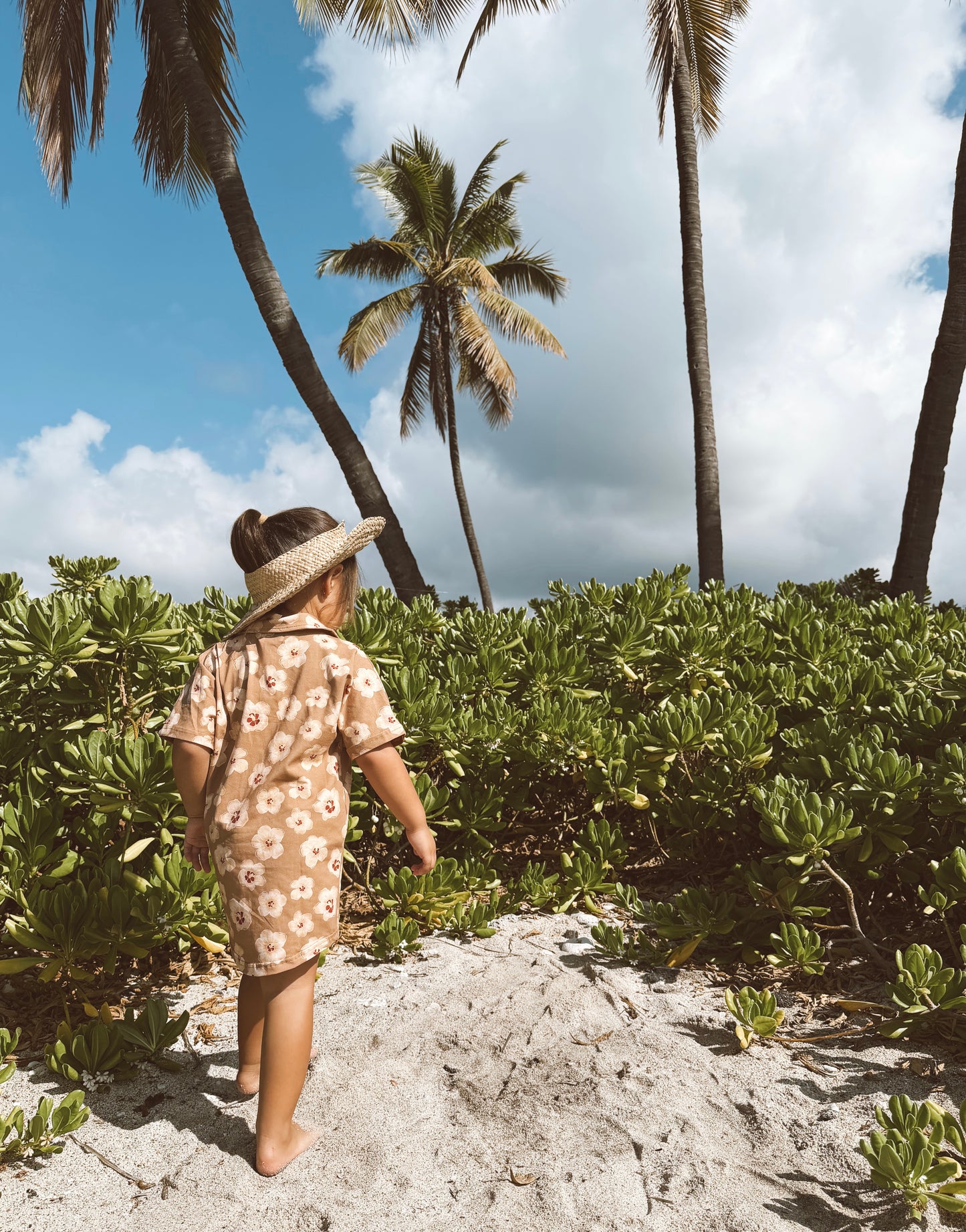 Kawehi Honey Dress - Hau Hazelnut