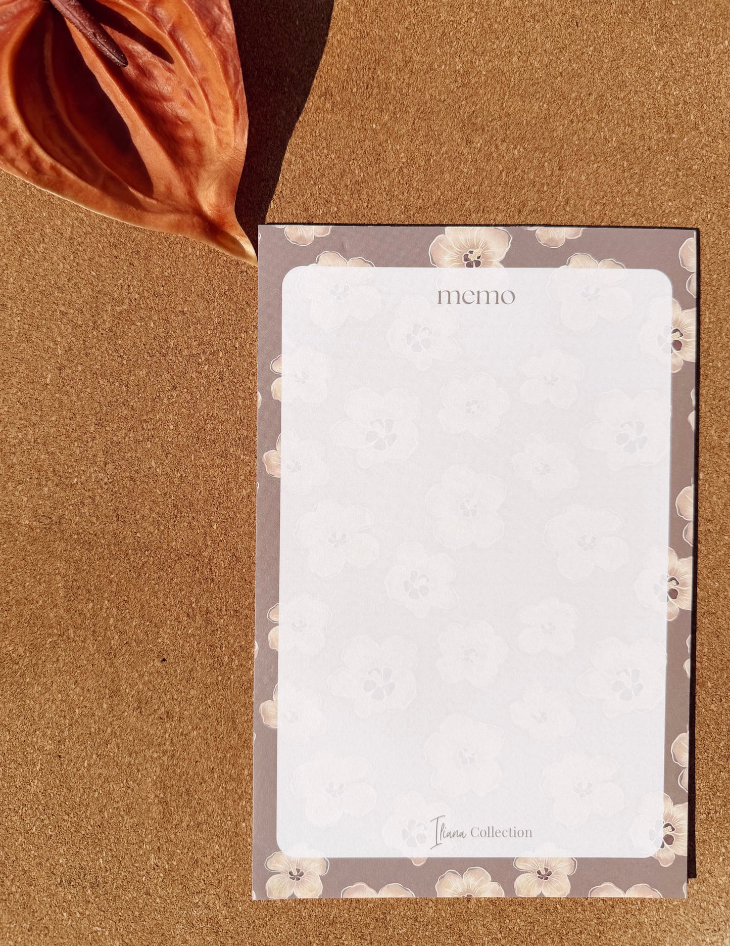 Memo Pad - Hau Hazelnut