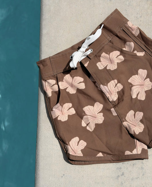 Kai Shorts - Hibiscus Mocha