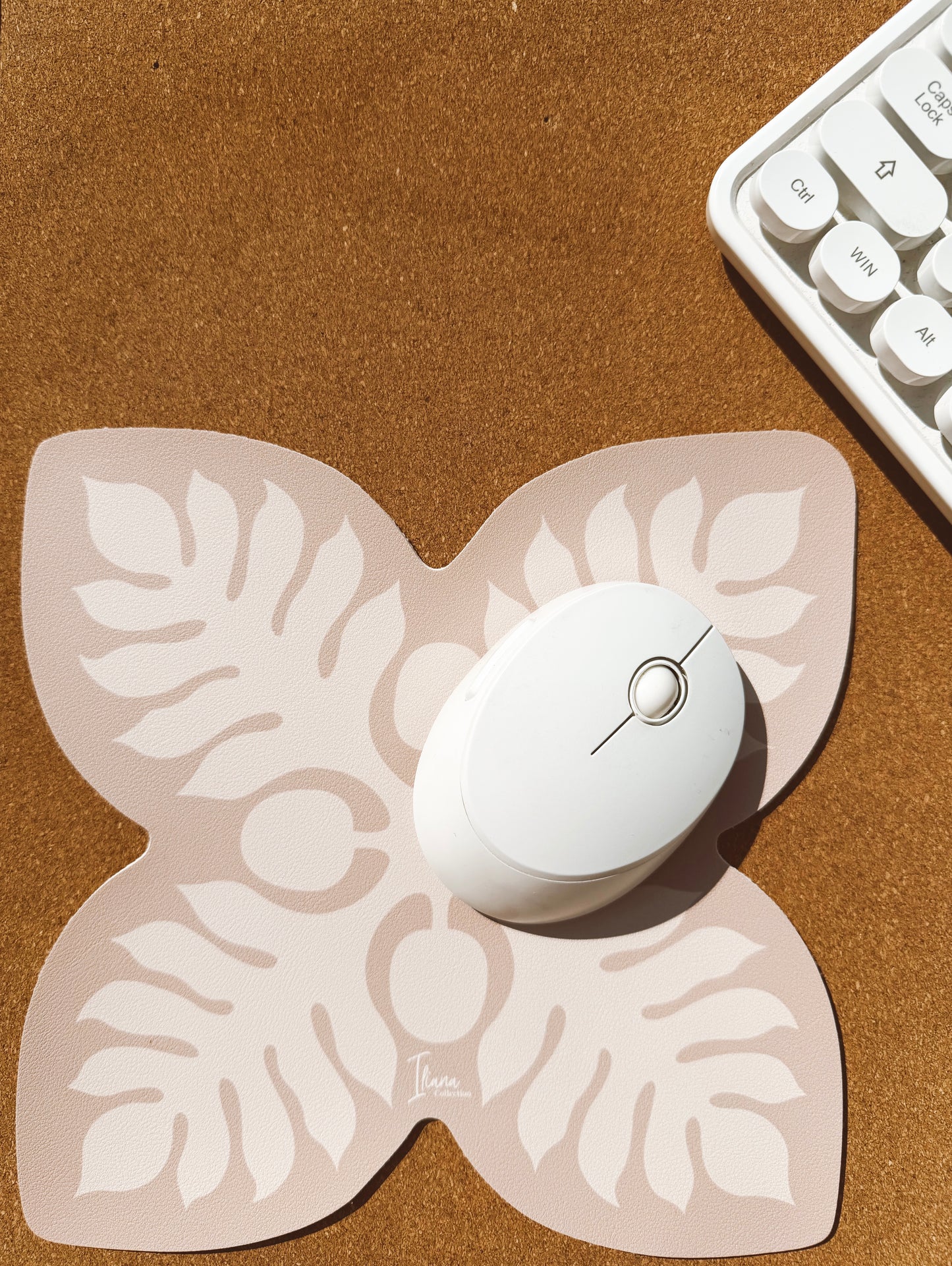 Da Quilt Mouse Pad - Latte