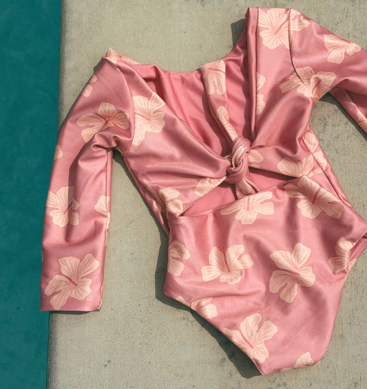 Leilani One Piece - Hibiscus Strawberry