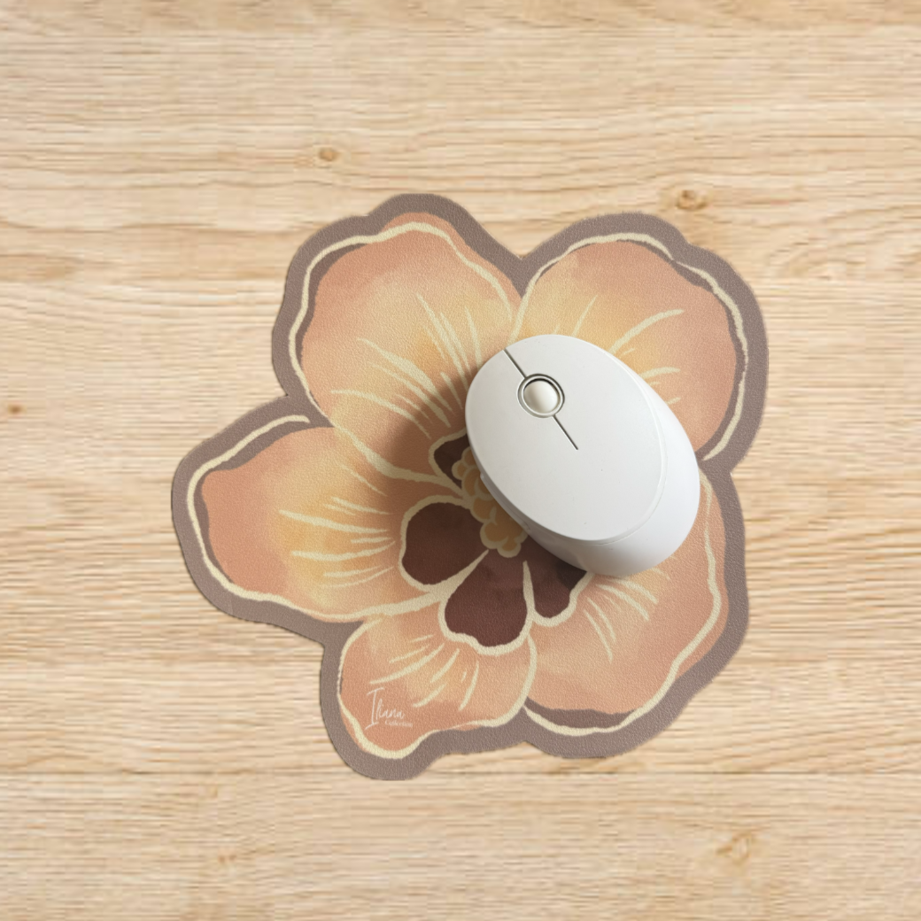 Da Hau Flower Mouse Pad